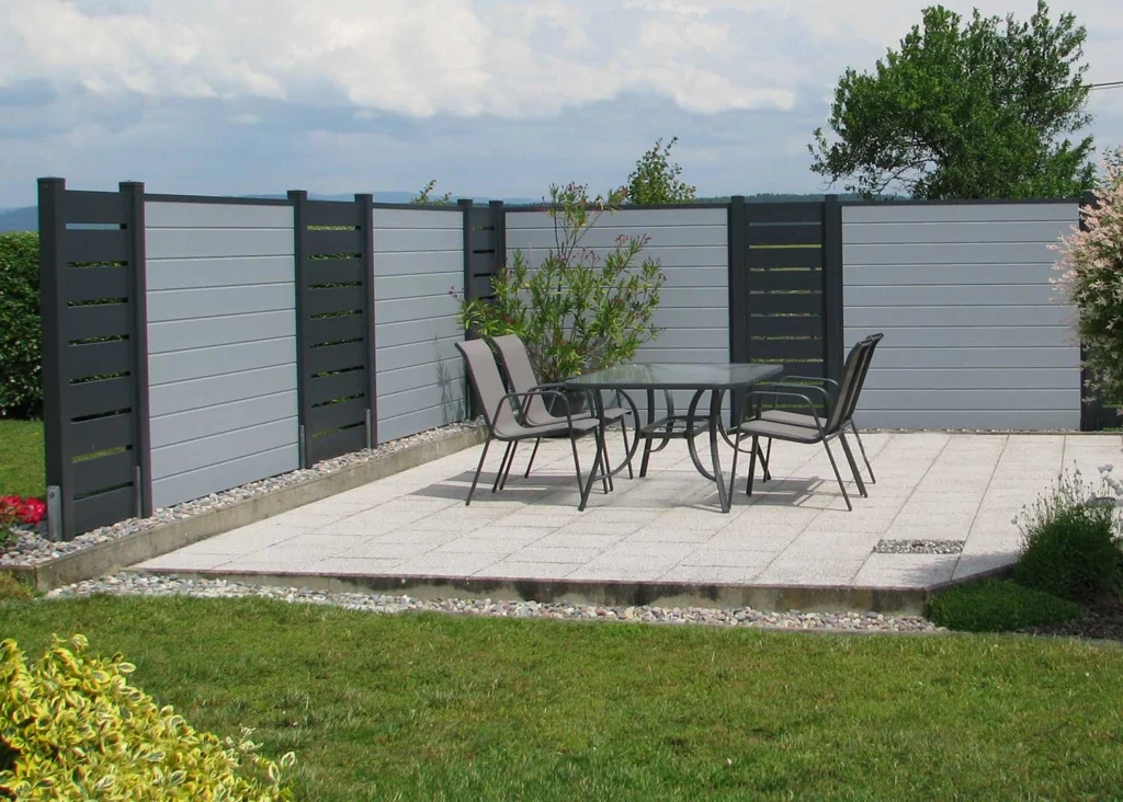 Sichtschutz terrasse modern